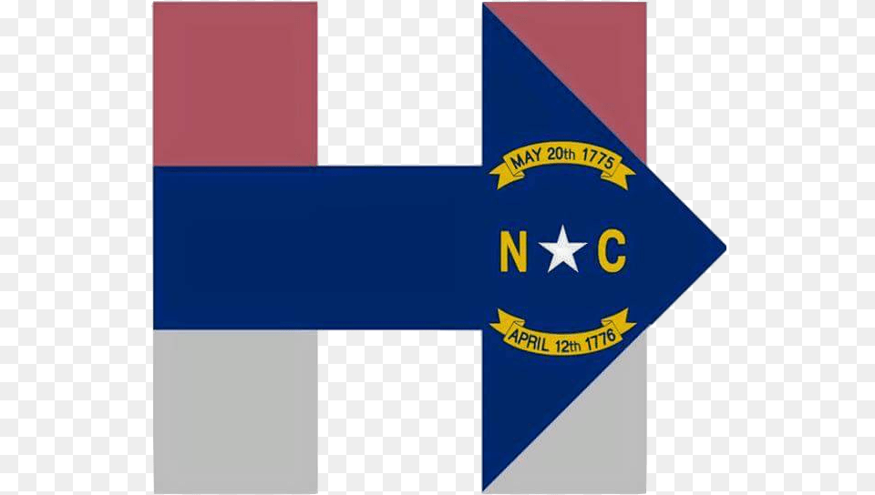 Hillary For North Carolina North Carolina Flag 2016, Logo, Symbol Free Png Download