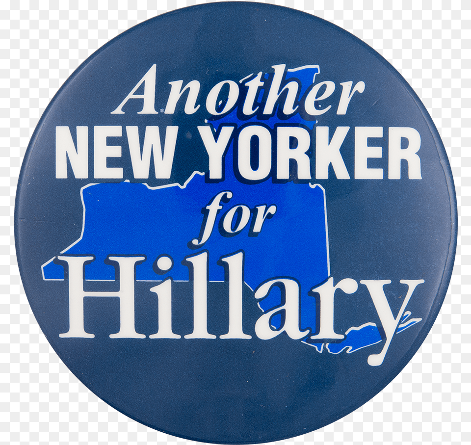 Hillary Logo Another New Yorker For Hillary France Label, Badge, Symbol Png