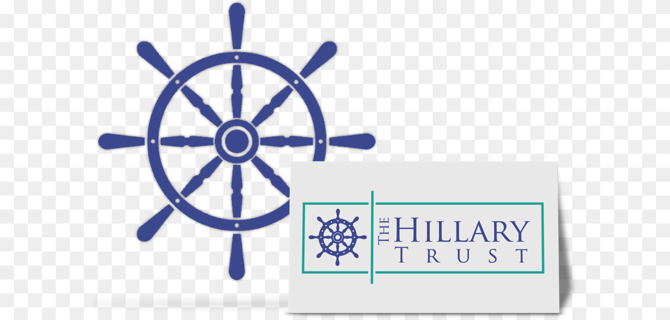 Hillary Trust Logo Design Boat Steering Wheel Icon, Ammunition, Grenade, Transportation, Vehicle Free Png Download