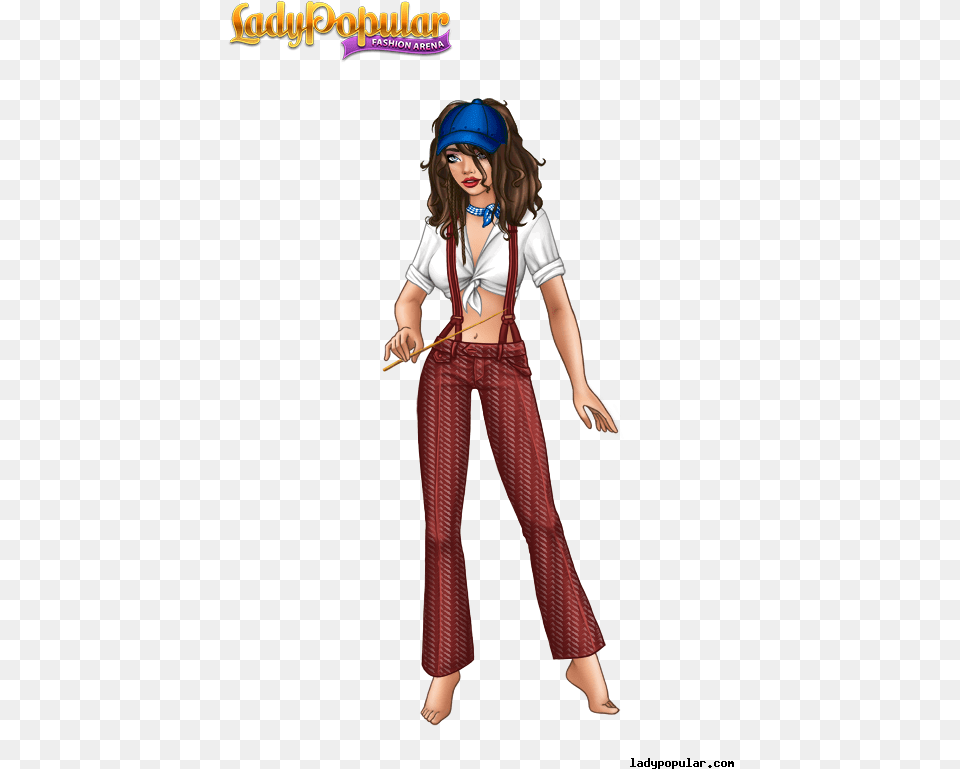 Hillbilly Carlita Lady Popular Fashion Arena Western, Clothing, Costume, Person, Pants Free Transparent Png
