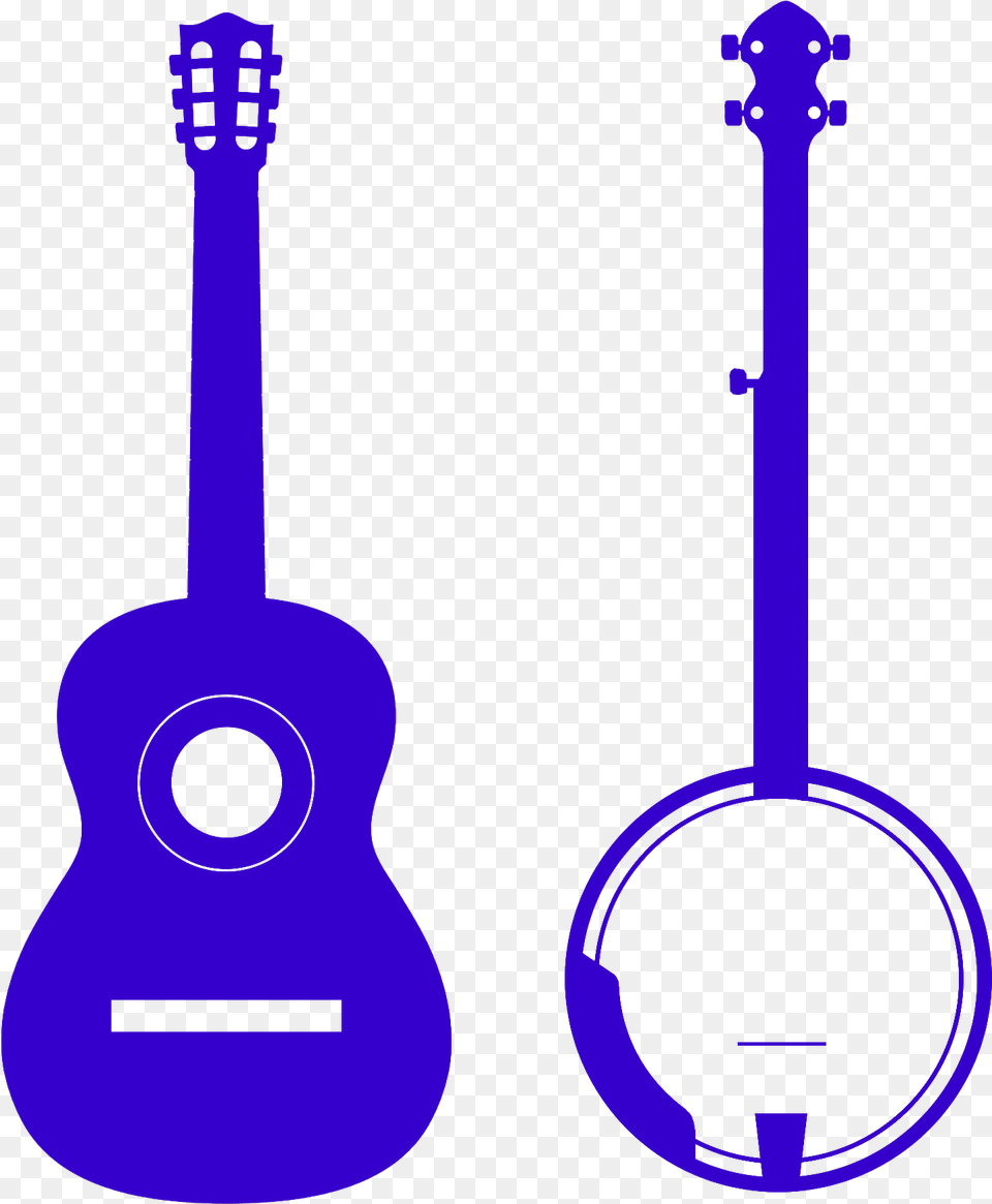 Hillbilly Clipart Banjo Guitar Vector, Musical Instrument Free Png