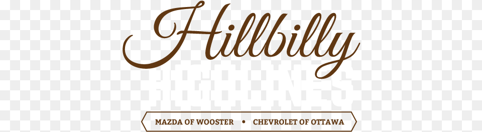 Hillbilly Highlines Family In Cursive Writing, Text, Advertisement Free Transparent Png