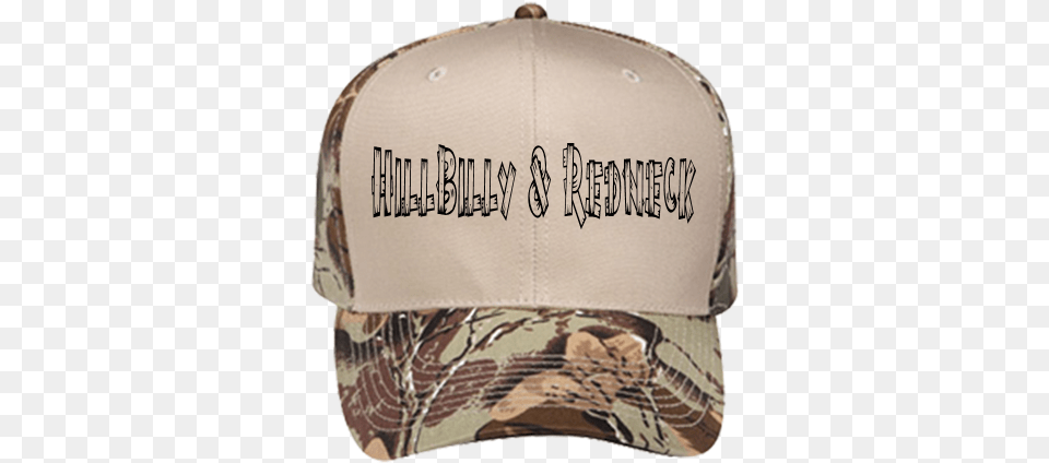 Hillbilly Redneck Camoflauge Hat Otto Cap Baseball Cap, Baseball Cap, Clothing Free Png