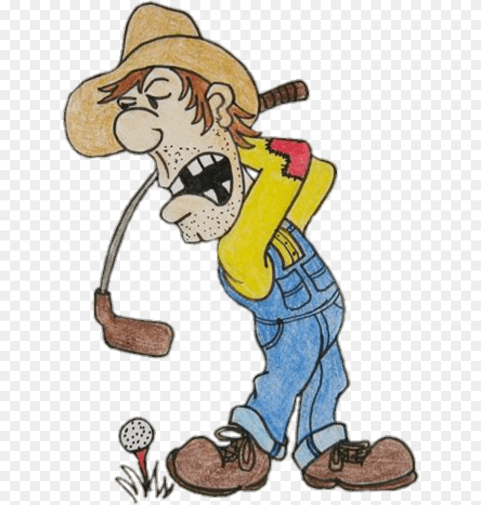 Hillbilly Sticker Cartoon, Boy, Child, Male, Person Free Png