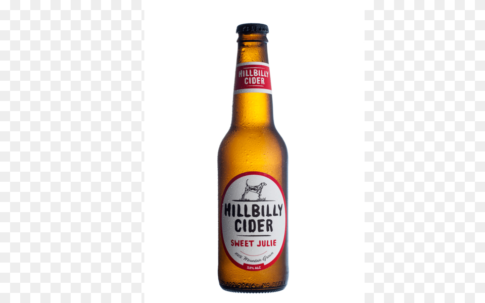Hillbilly Sweet Julie Cider, Alcohol, Beer, Beer Bottle, Beverage Png Image