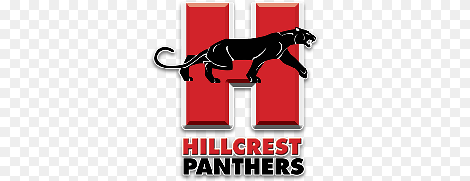 Hillcrest High School Panther Logo, Advertisement, Poster, Dynamite, Weapon Png
