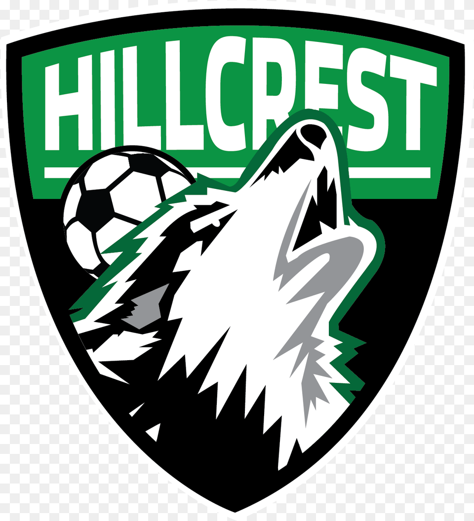Hillcrestsoccerlogofinal Hillcrest Huskies High School, Logo, Badge, Symbol, Ball Free Png