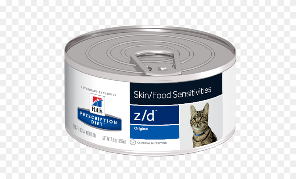 Hills Prescription Diet Zd Skin And Food Sensitivities, Aluminium, Can, Canned Goods, Tin Free Transparent Png
