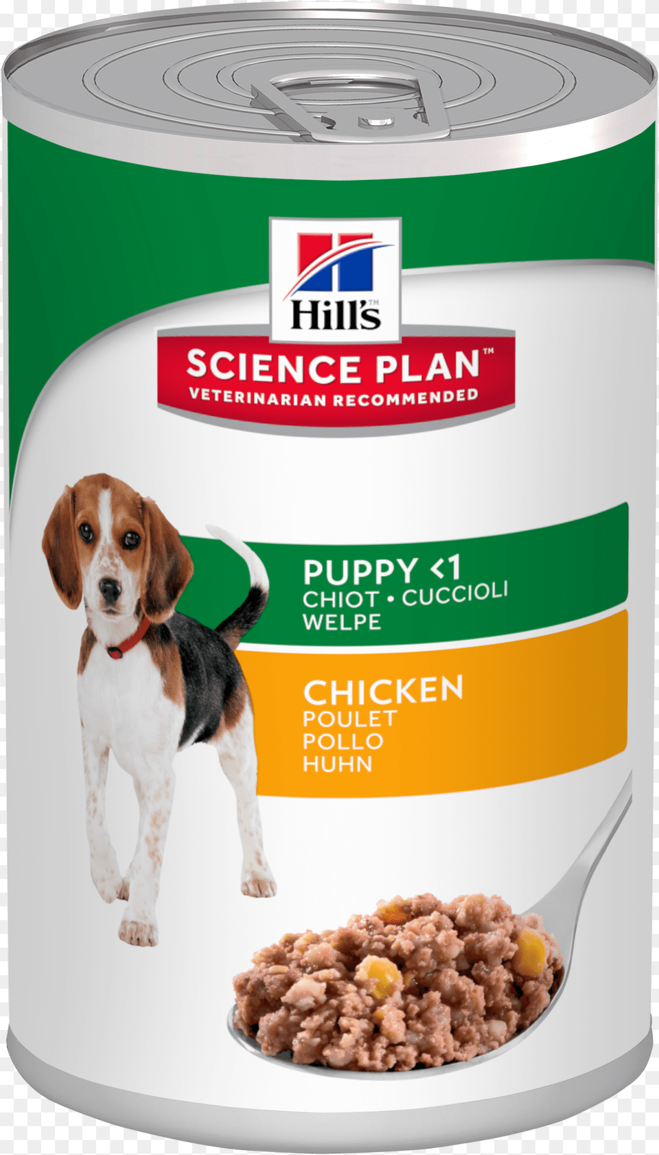 Hills Tin Puppy Food 8036 Hills Science Plan Puppy Chicken, Aluminium, Pet, Mammal, Dog Free Png Download