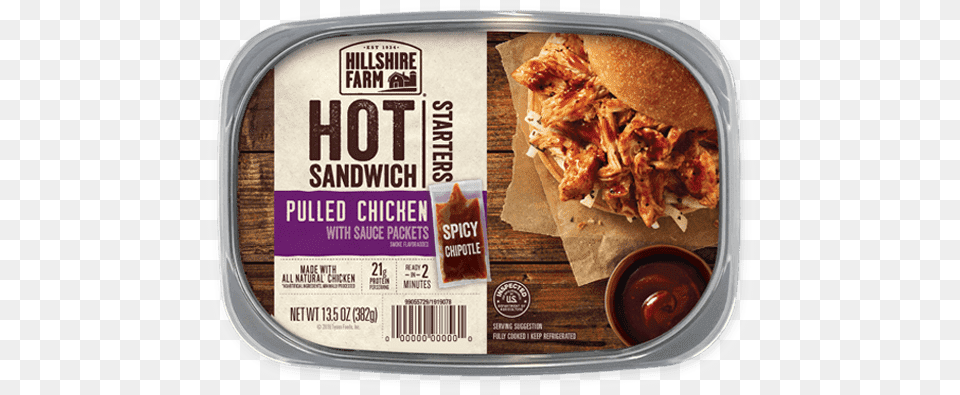 Hillshire Farm Hot Sandwich Chicken, Food, Lunch, Meal, Pizza Png