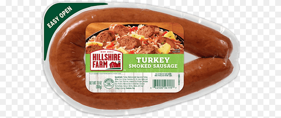 Hillshire Farm Roasted Garlic Chicken Sausage, Food, Meal, Dish Png Image