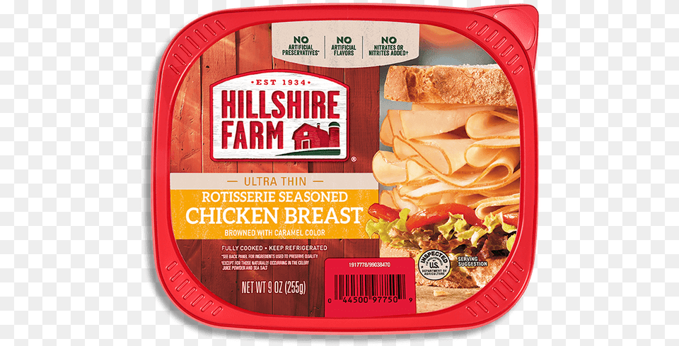 Hillshire Farm Ultra Thin Sliced Honey Ham, Food, Lunch, Meal, Sandwich Png Image