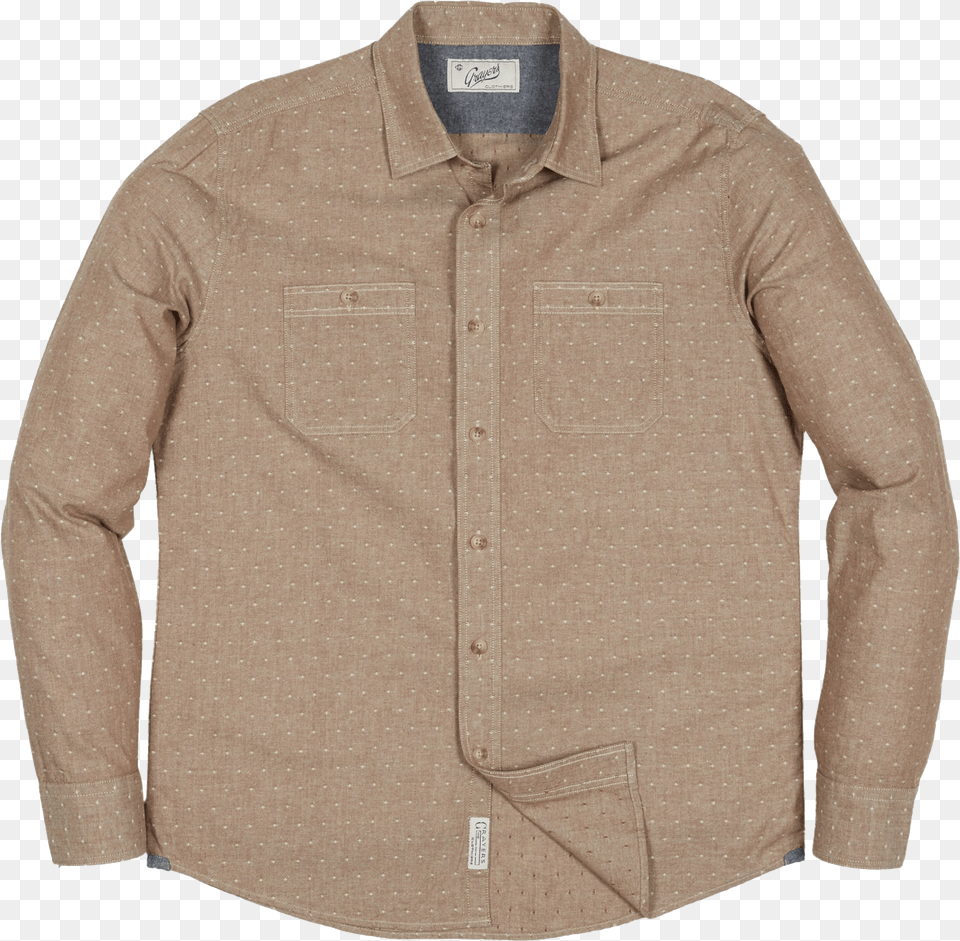 Hillwood Chambray Dobby Button Up Long Sleeved T Shirt Free Transparent Png