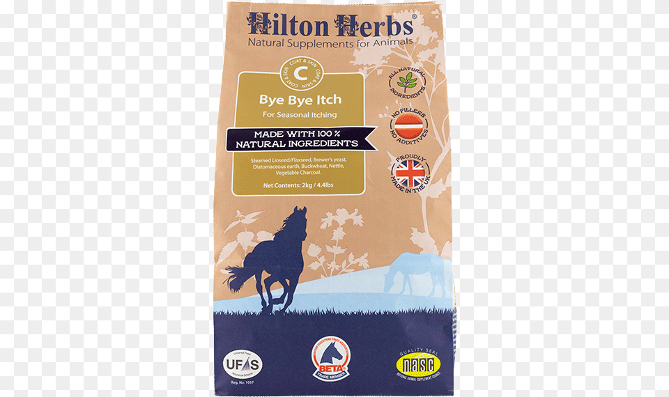 Hilton Herbs Bye Bye Itch, Advertisement, Poster, Animal, Antelope Free Png Download