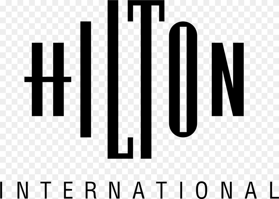 Hilton International Logo, Gray Png
