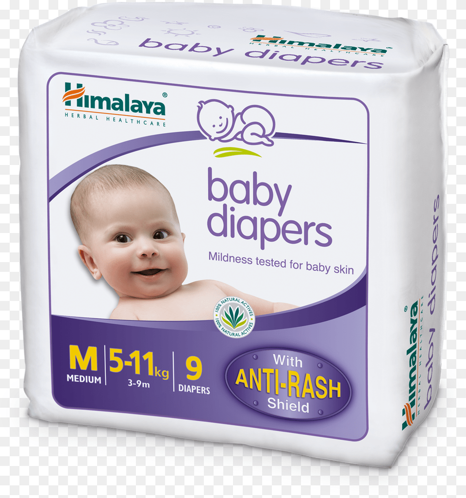 Himalaya Baby Diaper New, Person, Face, Head Png Image