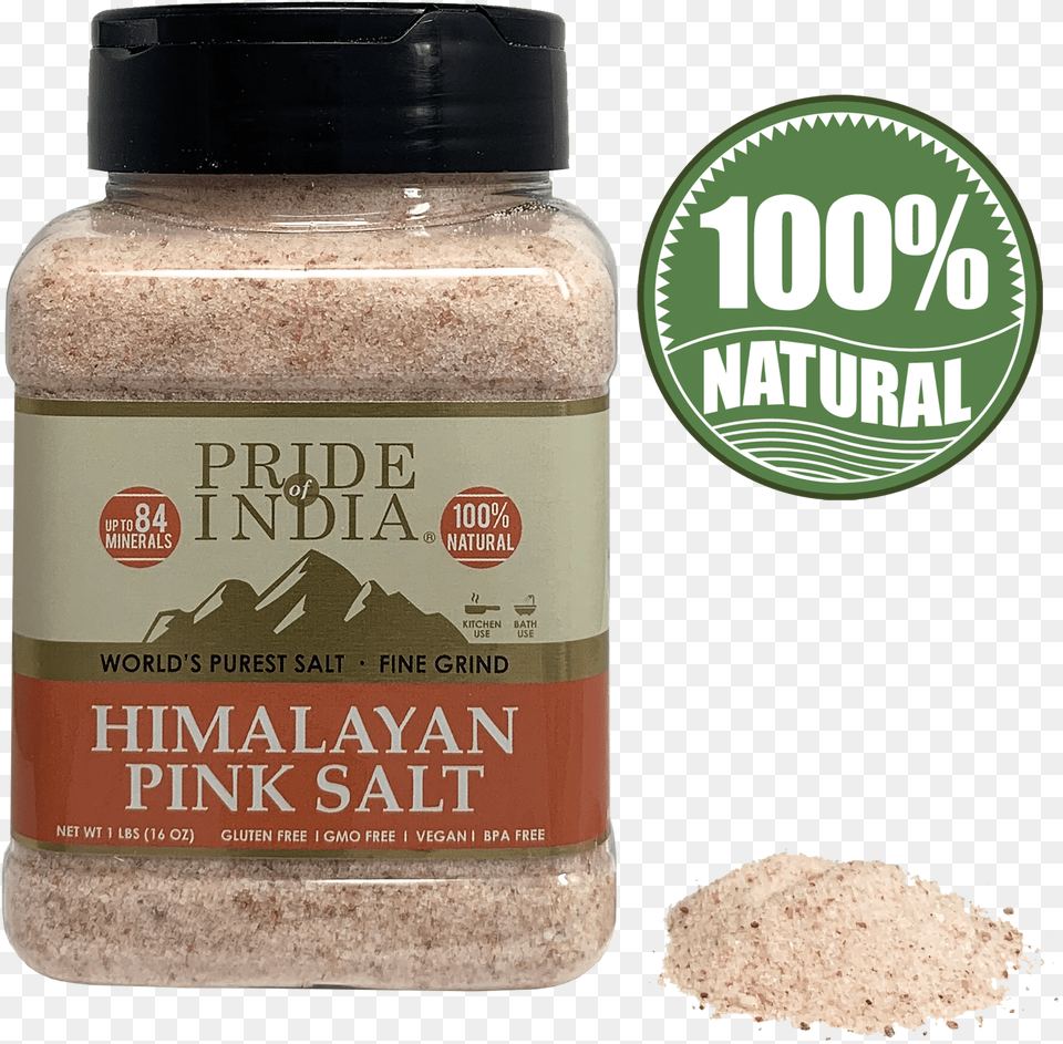 Himalayan Pink Rock Salt Himalayan Black Salt, Powder, Food, Bottle, Shaker Free Transparent Png