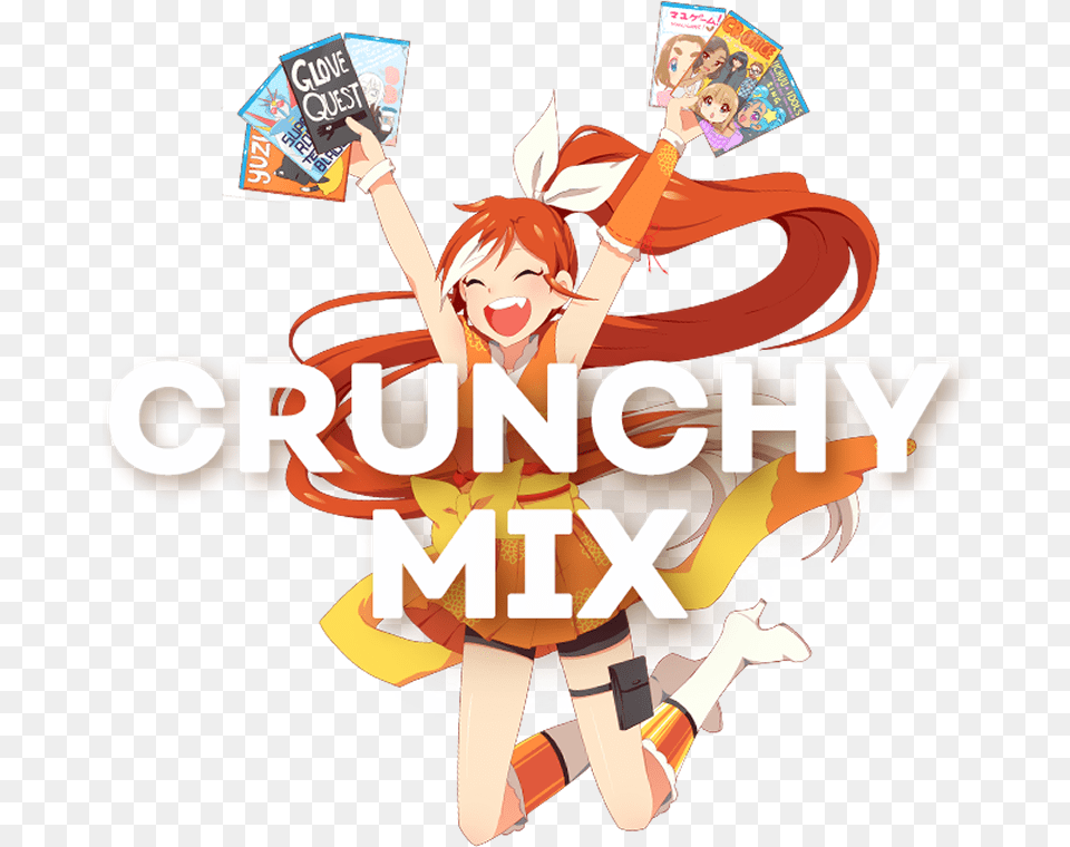 Hime Crunchy Mix Crunchyroll, Book, Comics, Publication, Baby Free Transparent Png