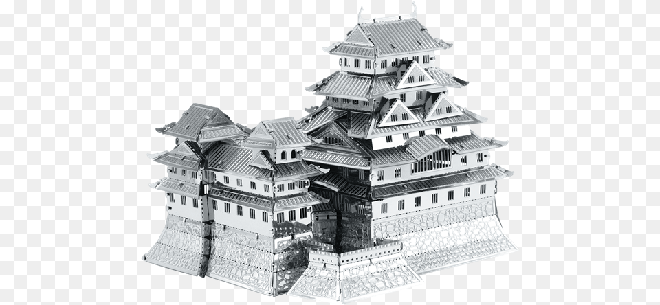 Himeji Castle Metal Earth, Architecture, Building, Art, Fortress Free Transparent Png