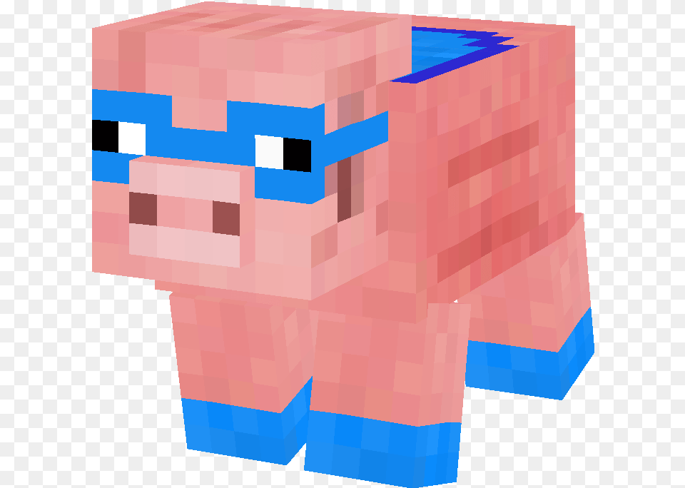 Himhe39s Also Been Identefied As A Pig Minecraft Pig, Toy, Pinata Free Png Download