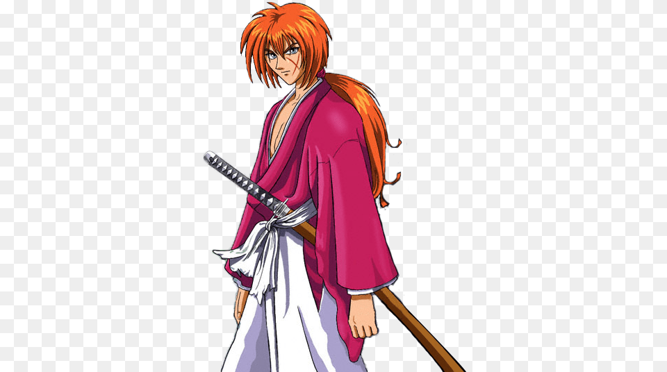 Himura Kenshin Rurouni Kenshin, Adult, Publication, Person, Woman Png