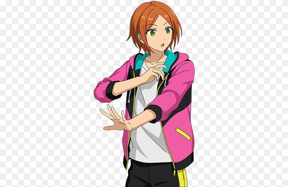 Hinata Aoigallery The English Ensemble Stars Wiki Fandom Transparent, Book, Comics, Publication, Adult Png