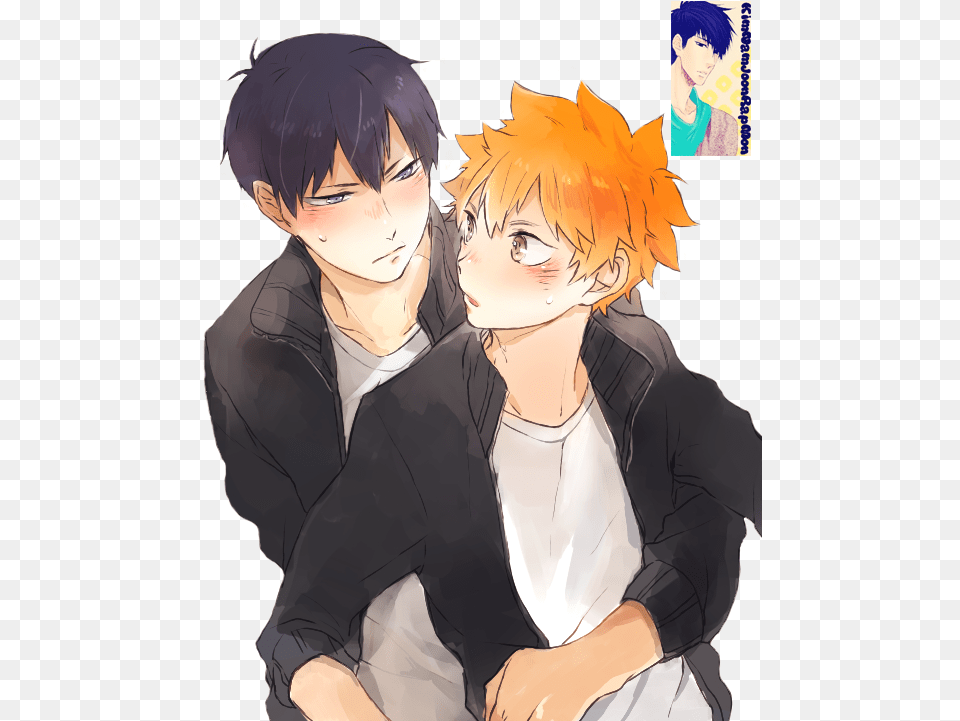 Hinata Haikyuu Kageyama Kageyama X Hinata, Publication, Book, Comics, Adult Free Transparent Png