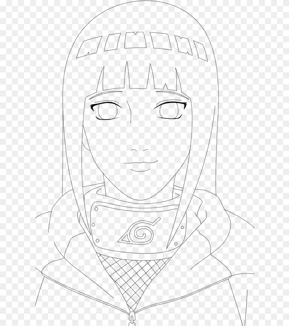 Hinata Hyuga Manga Japones Hinata, Gray Png Image