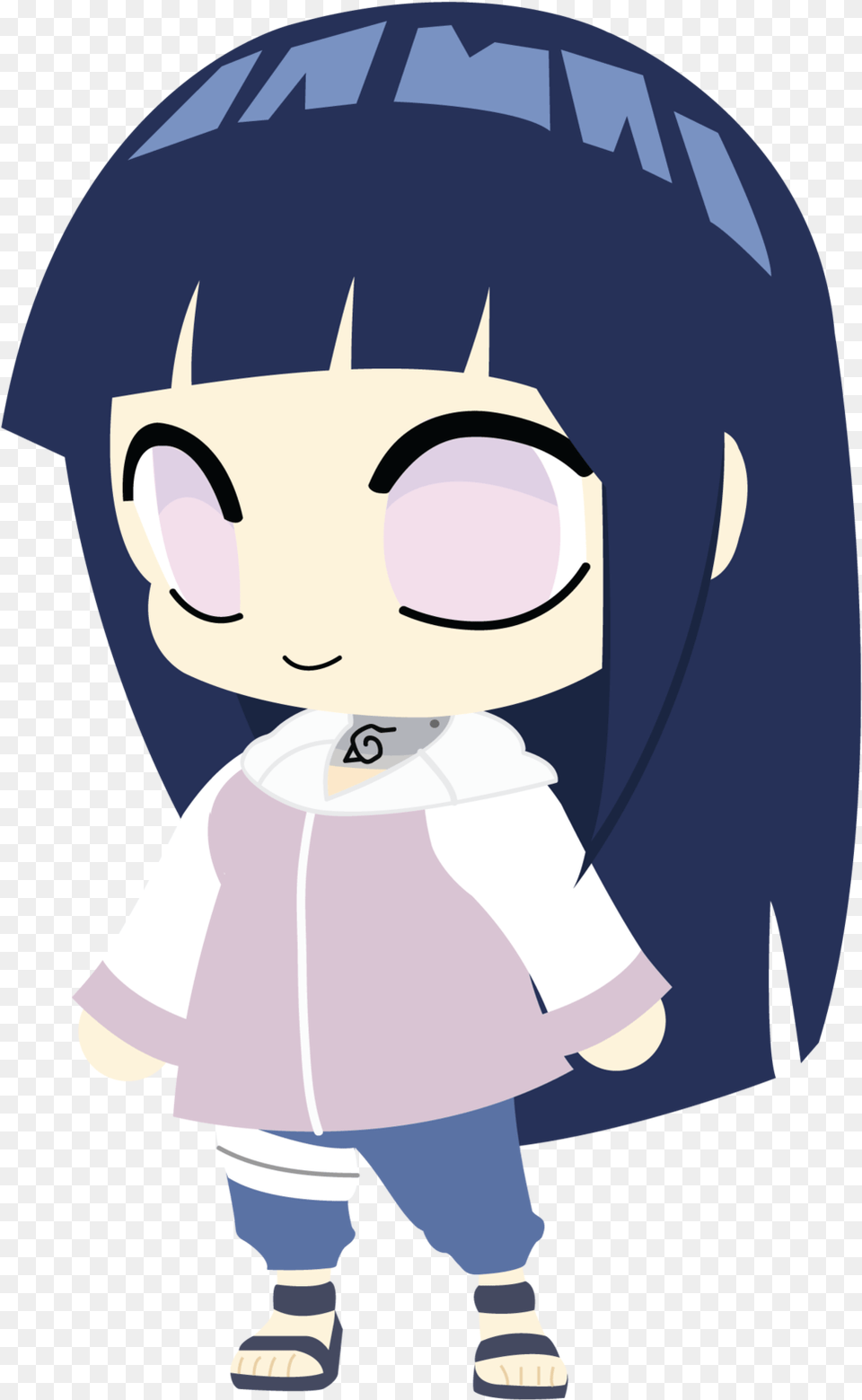 Hinata Hyuuga Chibi By Berri Chibi Hinata, Book, Comics, Publication, Baby Free Png