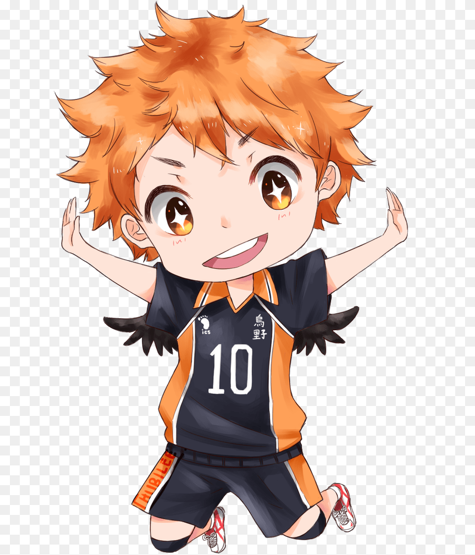 Hinata Shoyo Chibi, Book, Comics, Publication, Baby Free Transparent Png