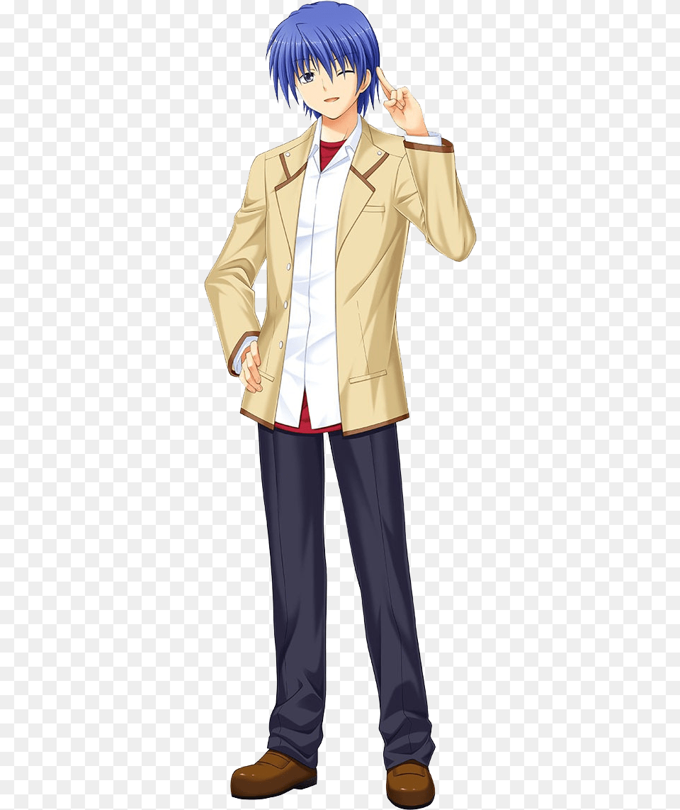 Hinata Vn Hideki Hinata Full, Publication, Book, Clothing, Coat Free Transparent Png