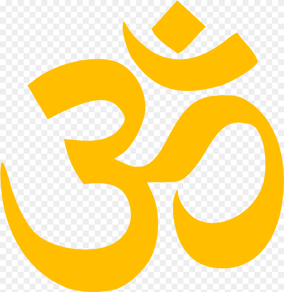 Hindu And Sikh Symbol Clipart Download Aum Symbol, Text, Animal, Fish, Sea Life Png Image