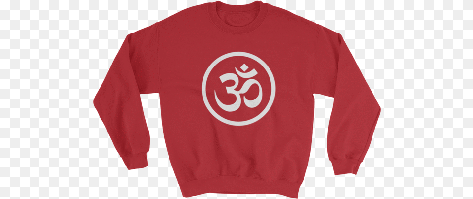 Hindu Ohm Om Symbol Sweatshirt Sweater, Clothing, Knitwear, Long Sleeve, Sleeve Free Png Download