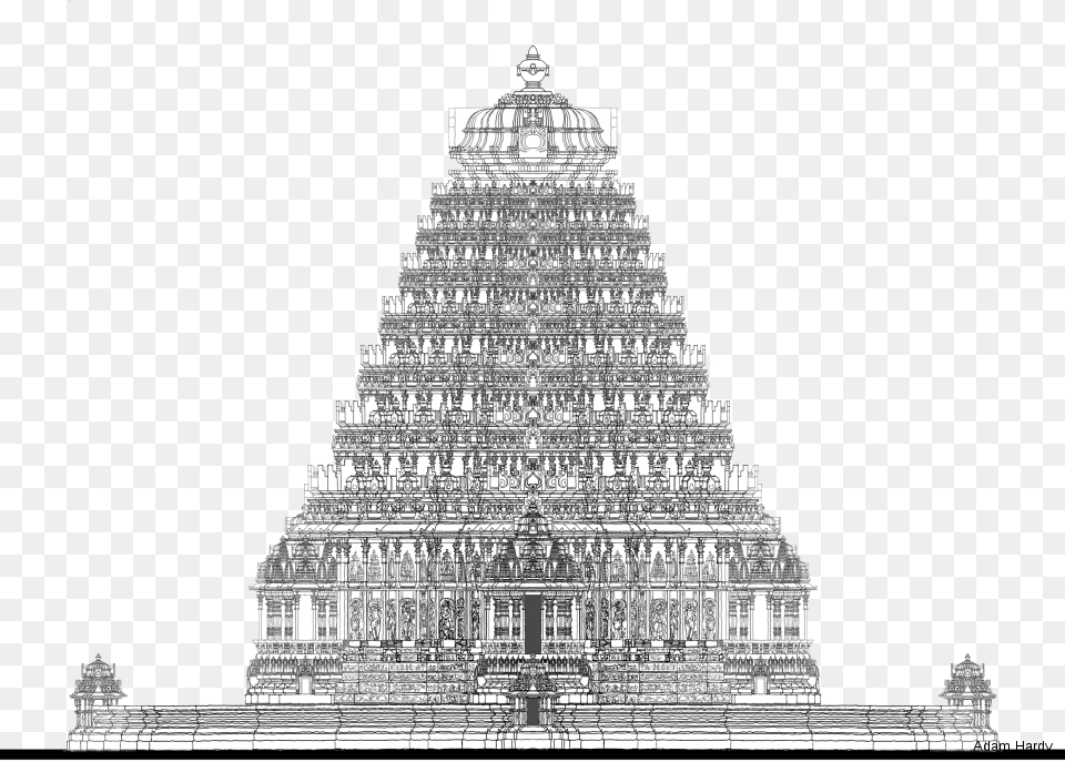 Hindu Temple Indian Temples Hd, Architecture, Building, Tower Free Png Download