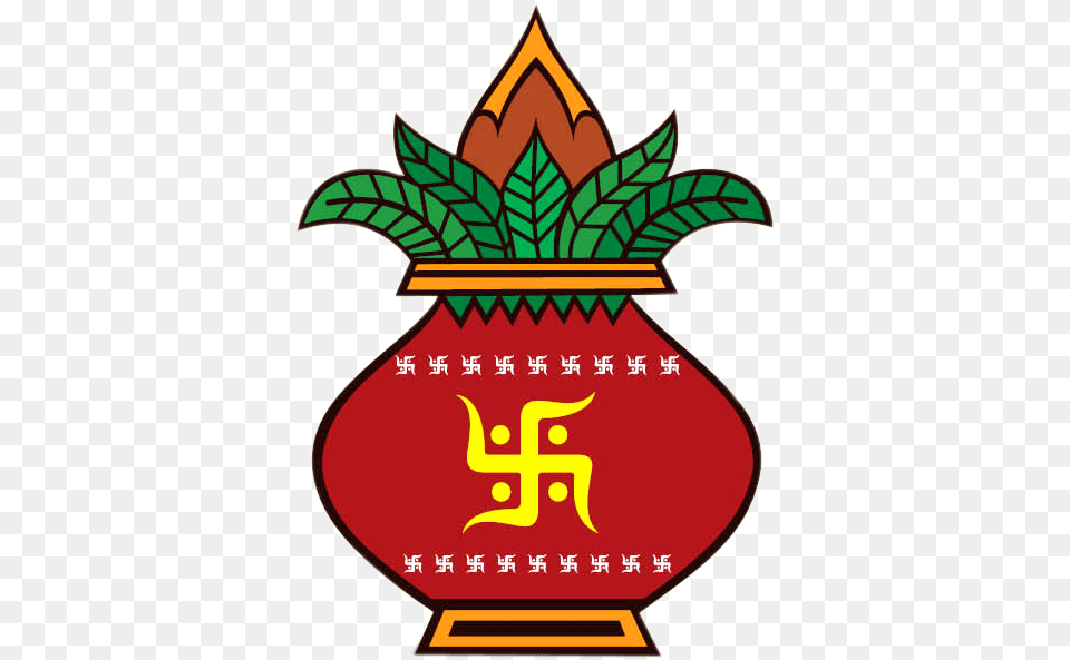 Hindu Wedding Clipart Kalash, Jar, Pottery, Emblem, Symbol Png