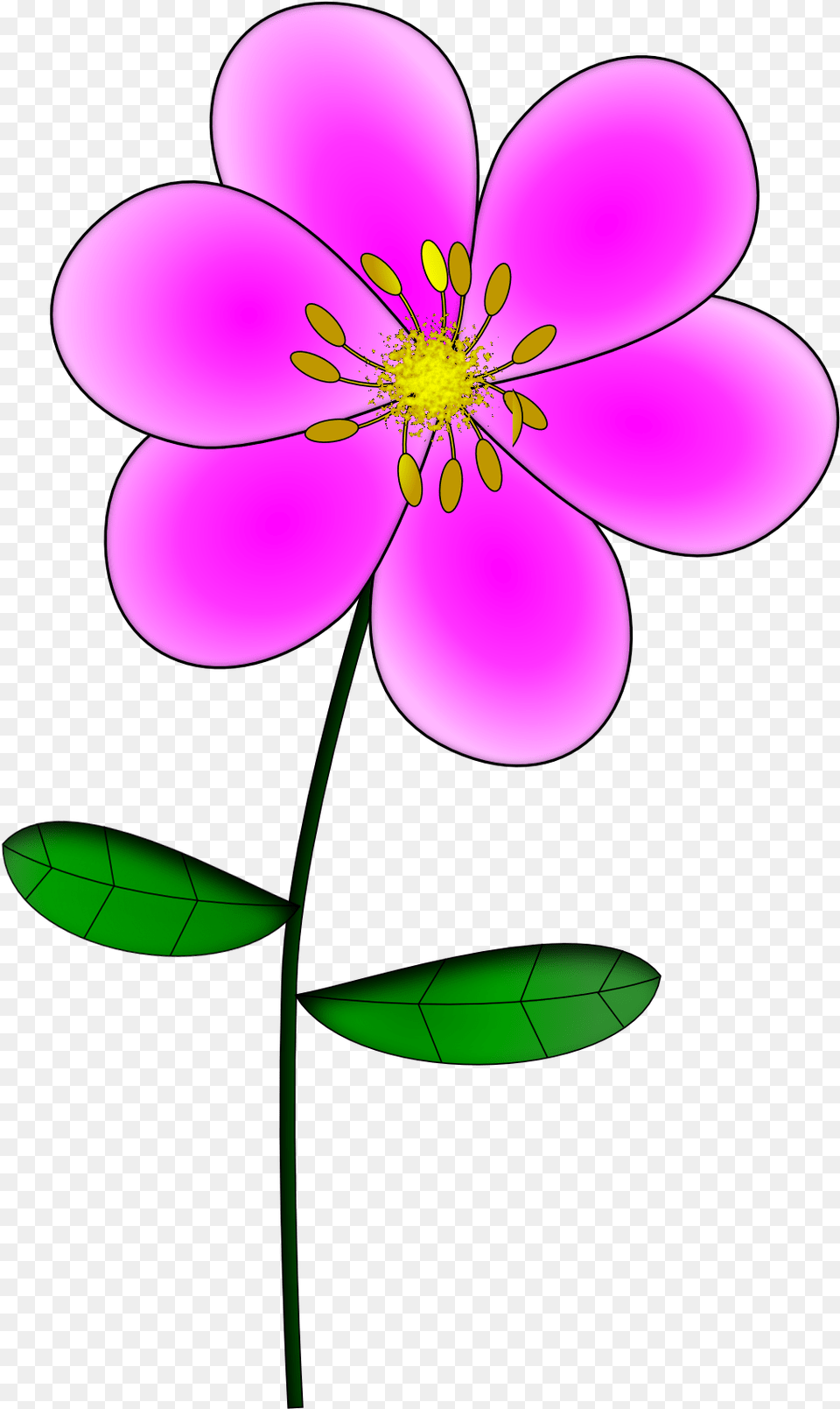 Hinh Bong Hoa Nho Clip Art Library Little Flower Clipart, Anemone, Petal, Plant, Geranium Free Png Download
