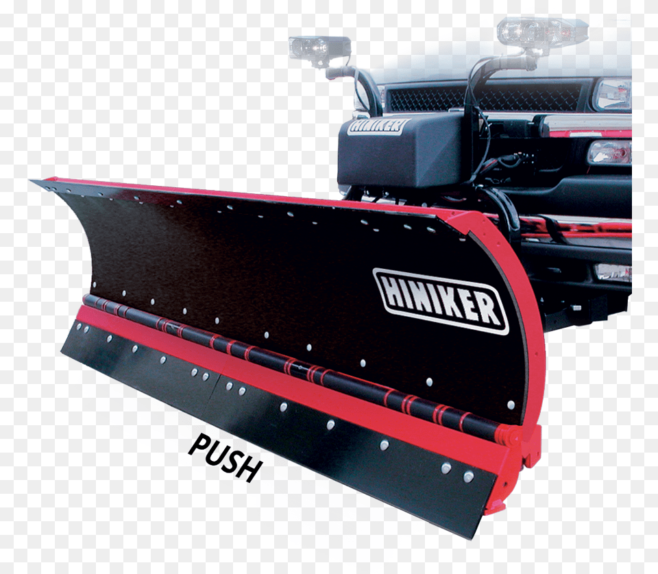 Hiniker Snow Plow, Bulldozer, Machine, Snowplow, Tractor Png Image