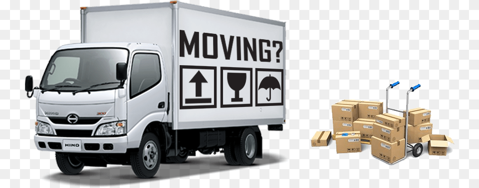 Hino, Box, Vehicle, Van, Transportation Png
