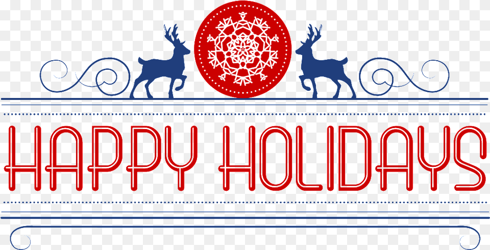 Hino Sales Nj Archives Hk Truck Center Transparent Happy Holidays, Logo, Text, Animal, Antelope Png Image