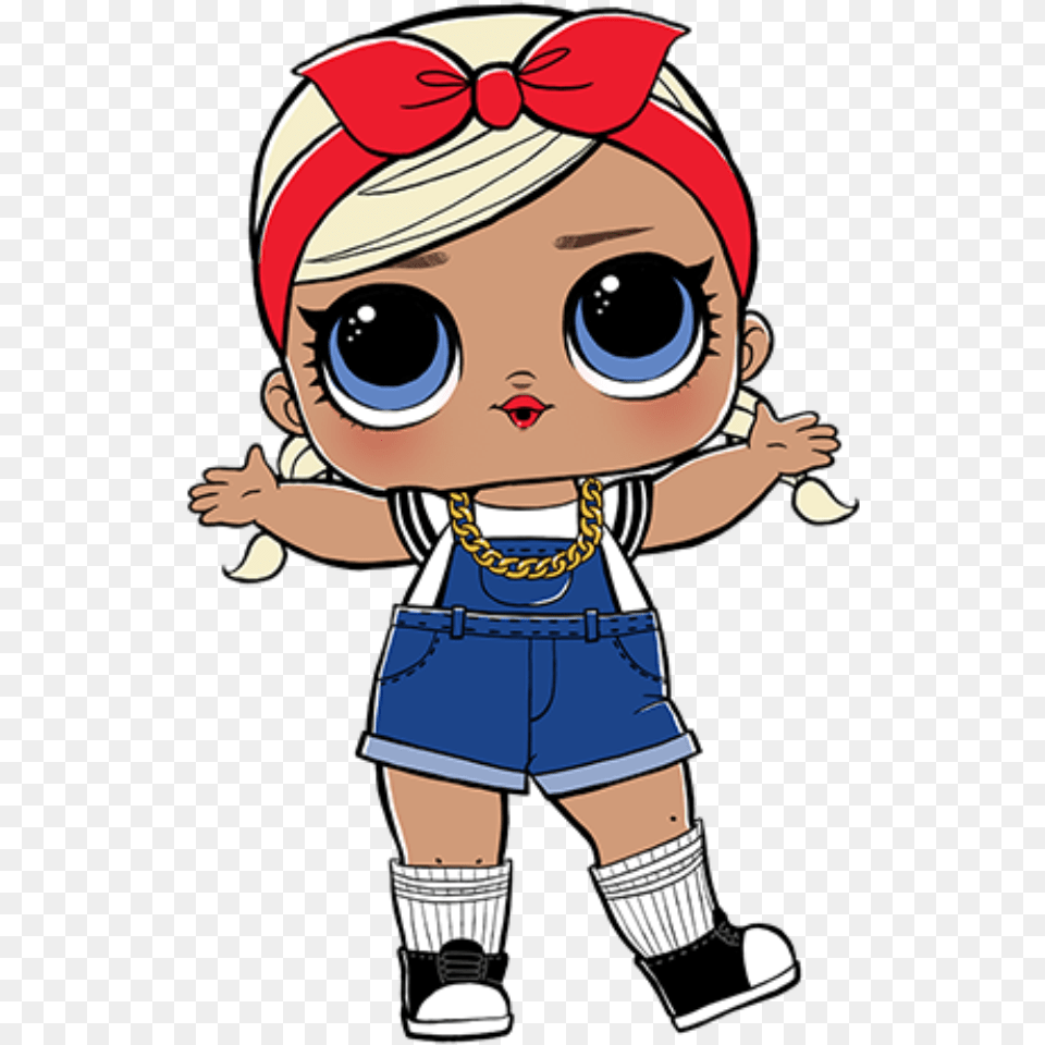 Hip Hop Club Shorty Shorty Lol Surprise Doll, Book, Clothing, Comics, Publication Free Png Download