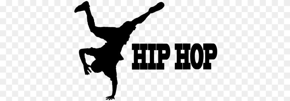 Hip Hop Dance Logo Hip Hop, Gray Free Png