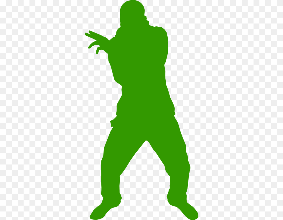 Hip Hop Dance Silhouette Rapper Art, Person, Green, People Png