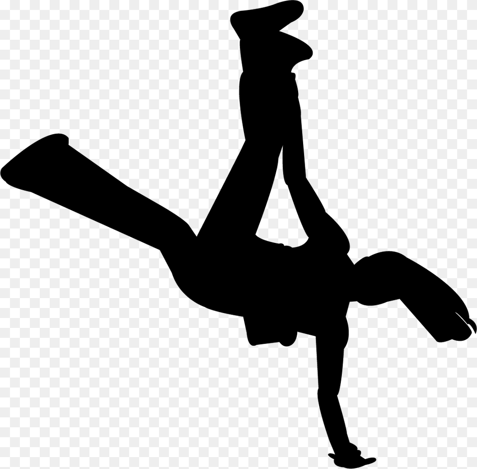 Hip Hop Dancer Silhouette, Smoke Pipe Png Image