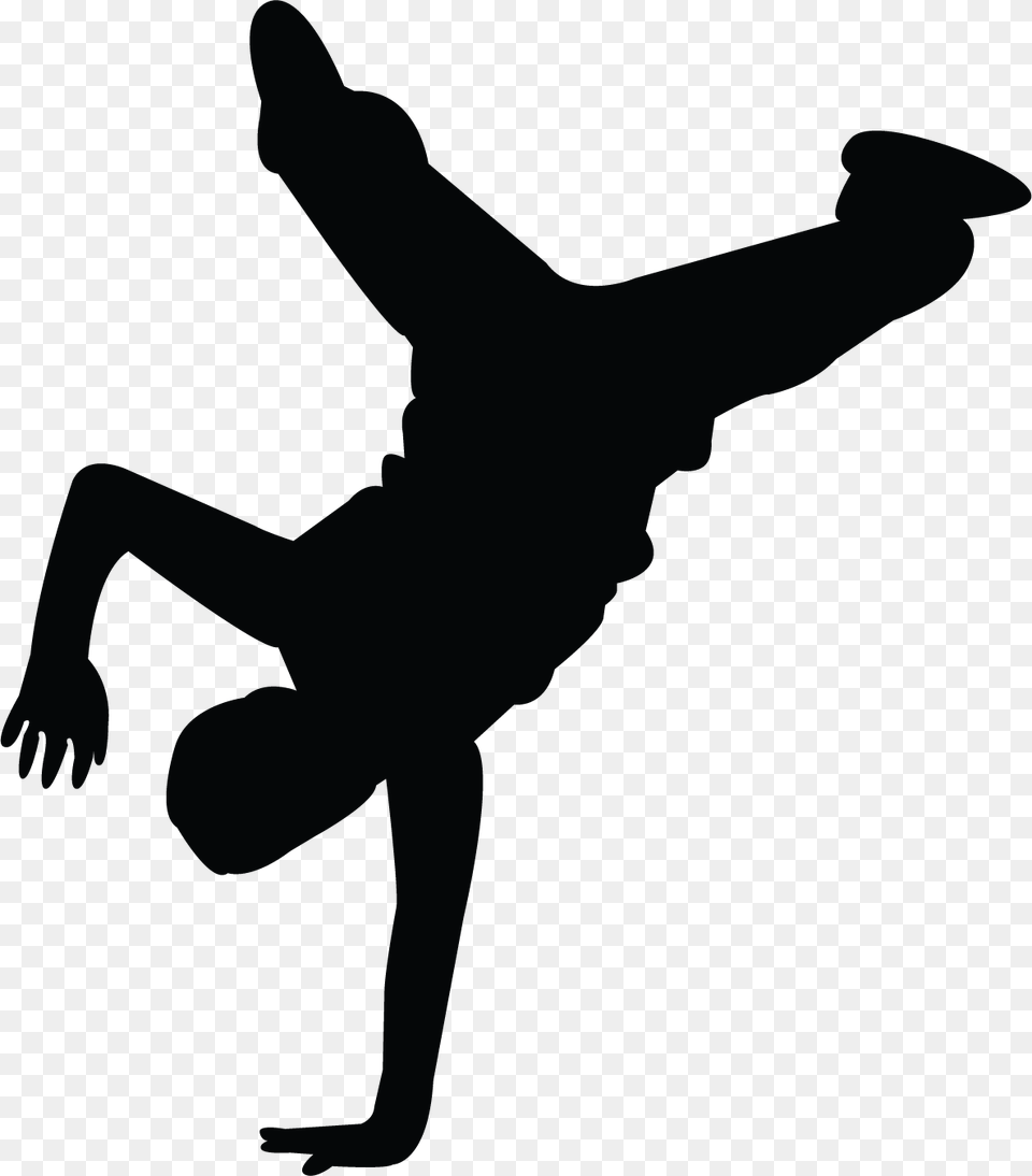 Hip Hop Dancer Silhouette, Dancing, Leisure Activities, Person Png Image