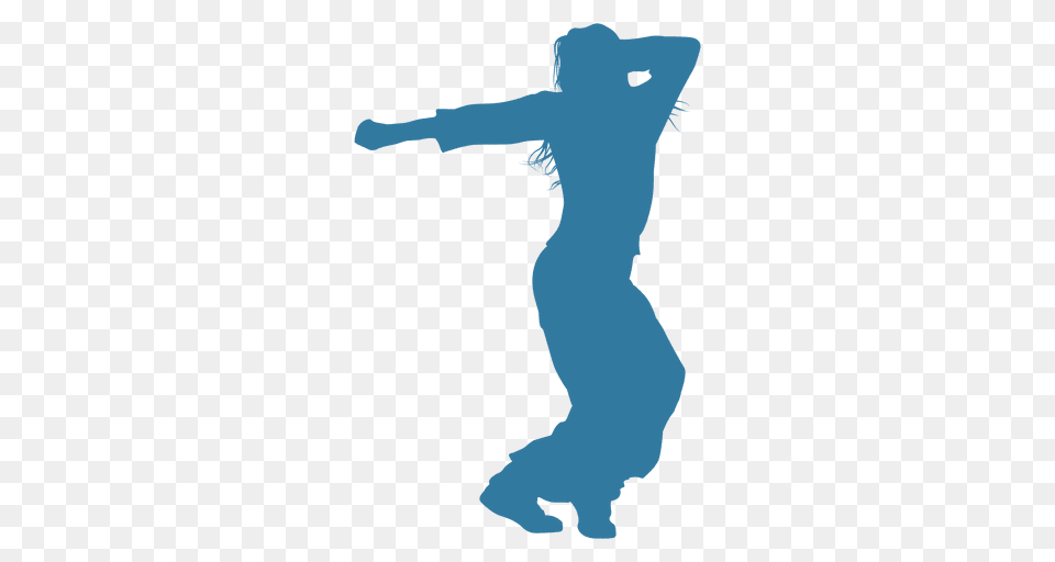Hip Hop Dancer Woman Sidestep Silhouette, Leisure Activities, Person, Sport, Swimming Png Image