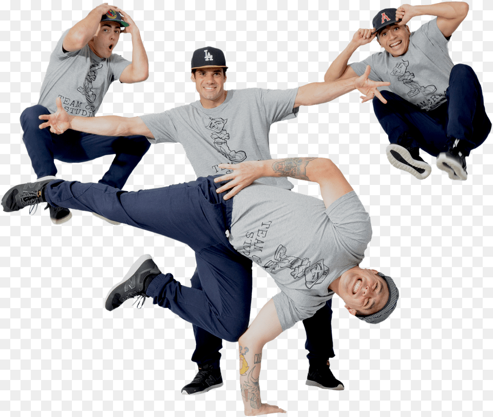 Hip Hop Dancing Group Free Png Download