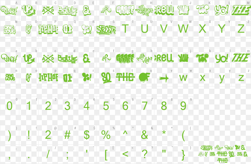 Hip Hop Fonts Calendrio De Maio De 2012, Green, Plant, Vegetation, Text Png Image