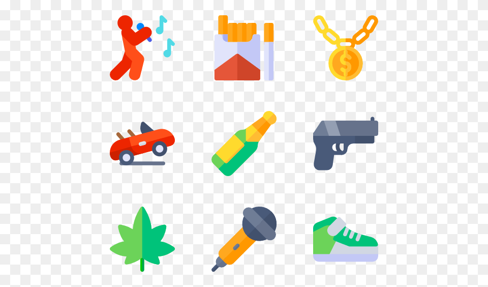 Hip Hop Icon Packs, Person, Car, Transportation, Vehicle Png Image