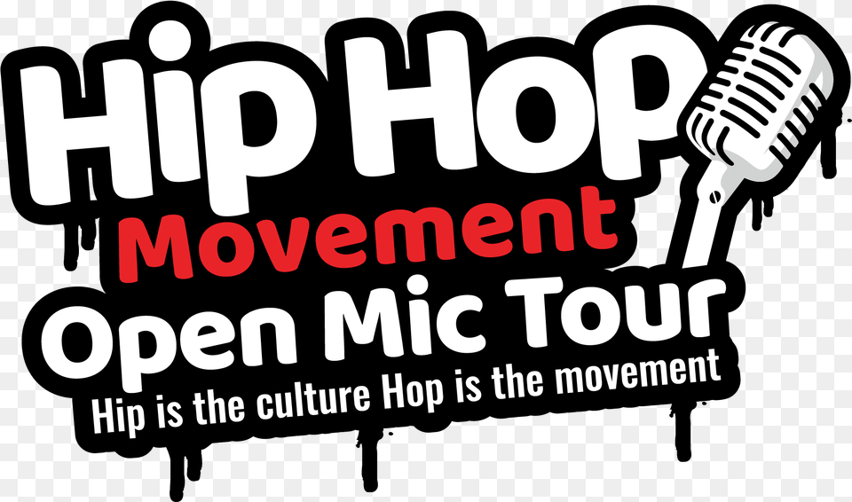 Hip Hop Movement Open Mic Tour Hip Hop Movement, Electrical Device, Microphone Png Image