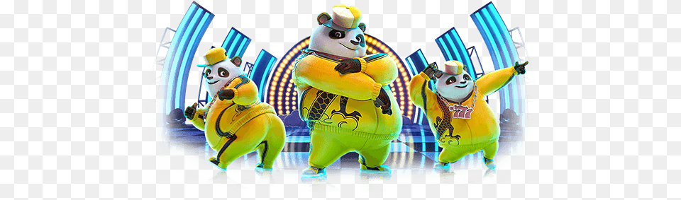 Hip Hop Panda Slot, Baby, Person, Mascot Png Image